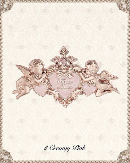 Flower Knows Little Angel Collection Hair Clip in Creamy Pink