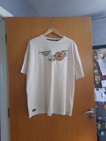 cream oversized t shirt from superdry