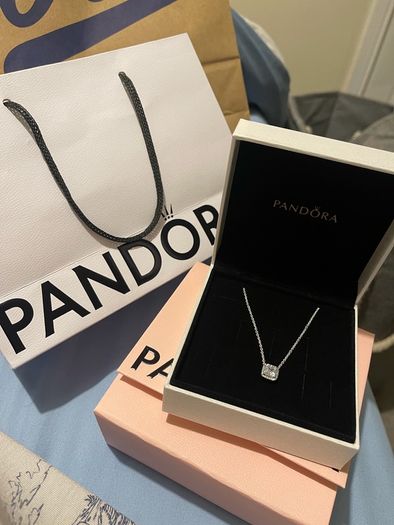 Pandora sterling silver necklace