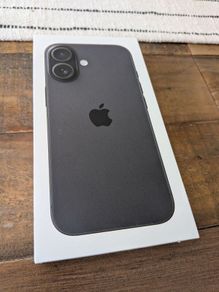 iPhone 16 black sealed 128gb
