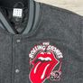 Amplified Rolling Stones Varsity Bomber Jacket Mens Large Image 3