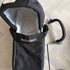 out and about bassinet for double