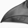 Plague Doctor Mask Black Leather Long Nose Bird Beak Steampunk Masks Costume Props Image 3