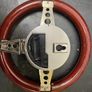 Vintage Nautical Steering-Wheel Wall Clock Image 2