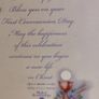 FIRST Communion Pewter Frame Image 4