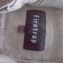 ladies cream soft leather jacket. Firetrap size Medium Image 8