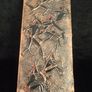 Vintage copper & enamel wall art, Mid century wall hanging Image 4