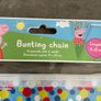 Peppa Pig Bunting Chain Image 5