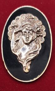 Vintage Ari D Norman 925 brooch