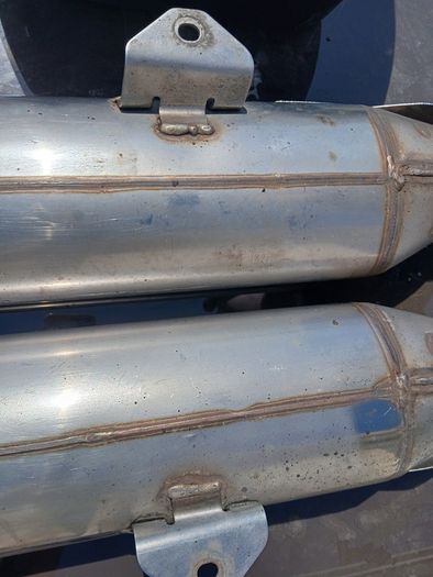 Honda Motorcycle muffler x2