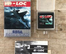 Sega Game Gear G-Loc Boxed