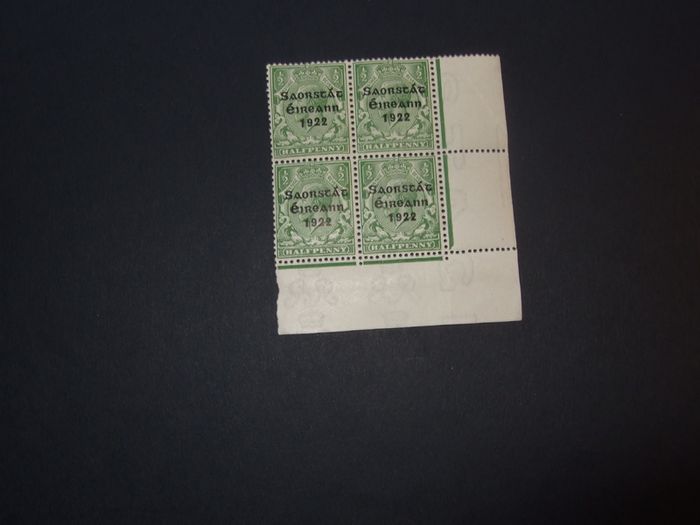 Irish Premium Stamp Overprints.
