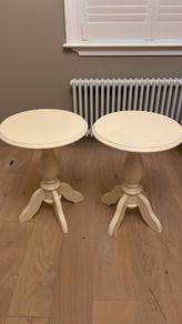 Wooden side tables