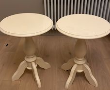 Wooden side tables