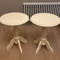 Wooden side tables