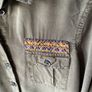 Marks & Spencer limited edition size 12/14 military shirt khaki Image 4