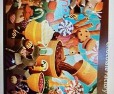 Two Puzzles. (Pets ) & Chocolate puzzle