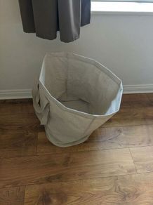 Decorative Woven Storage Basket with Handles