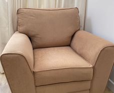 Beige sofa set
