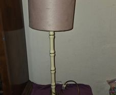 1960's Faux Bamboo Lamp