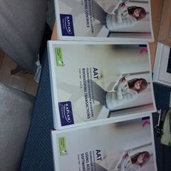 Accounting AAT bookkeeping books x 3