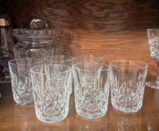 Waterfod crystal Lismore 6 Oz tummblers