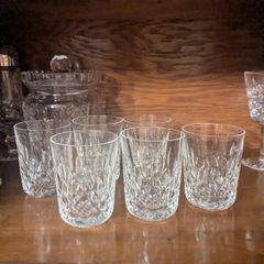 Waterfod crystal Lismore 6 Oz tummblers