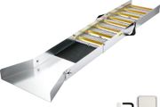 Folding Aluminum Alloy Sluice Box, Compact 50\" Sluice Boxes for Gold, Lightweight Gold