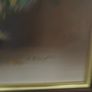 Vintage Oil Painting Of Sunflowers In A Vase Image 3