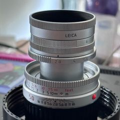 Leica Elmar-M 1:2.8 50mm 50/2,8 11823 silbern verchromt silver chrome
