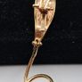 Vintage 9ct  yellow gold earrings Image 7