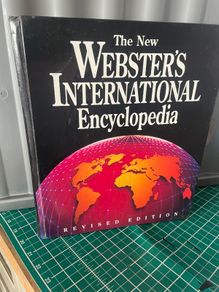 Websters International Encyclopedia Revised 1998 Hardback Book