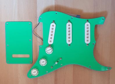 Strat loaded pickguard