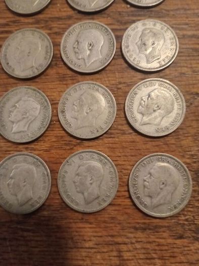 Silver shillings