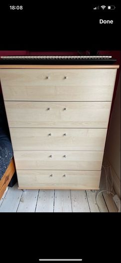 Chest and 3 lockers