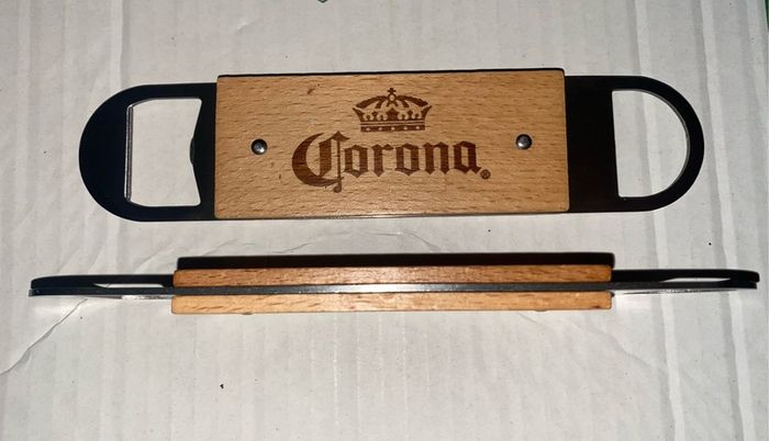 Corona beer double sided bottle opener
