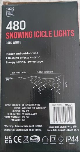 Christmas Lights Led 480 (11.8m)