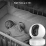 Security Camera Indoor Pan/Tilt, 1080P Baby Pet Monitor with Motion Detection, Auto Tracking, 2-Way Audio, 10m Night Vision, Works with Alexa (FREE POSTAGE) Image 3