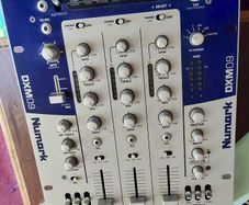Numark DXM09 3 Channel Digital DJ Mixer Untested