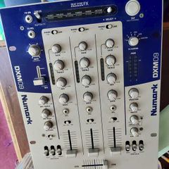 Numark DXM09 3 Channel Digital DJ Mixer Untested