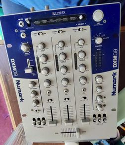 Numark DXM09 3 Channel Digital DJ Mixer Untested