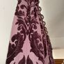 Beautiful Very Heavy Silk and Velvet Curtains 128"w x 82"d Image 7