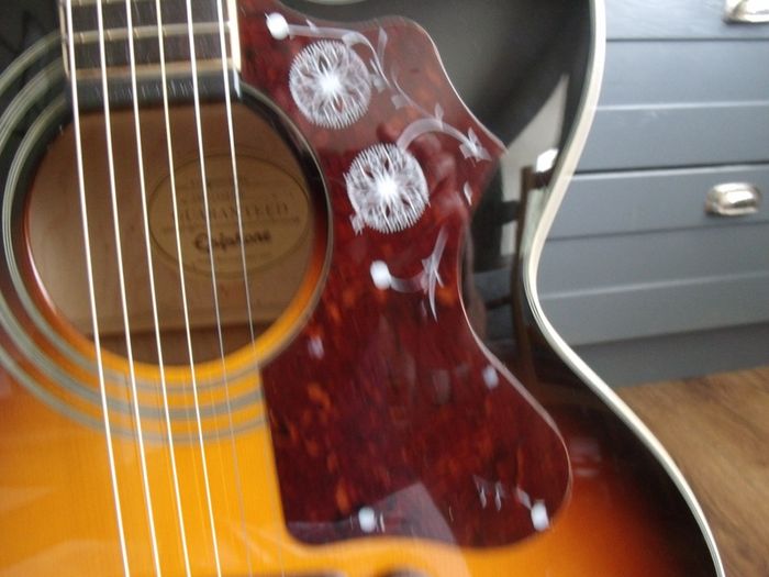 Epiphone EJ-200SCE Acoustic-Electric Guitar - Vintage Sunburst