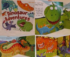 Dinosaur Adventures By Miles Kelly Hardback Storybook