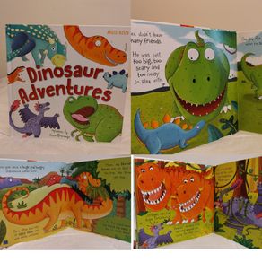 Dinosaur Adventures By Miles Kelly Hardback Storybook
