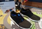 Nike roshe run black dark green
