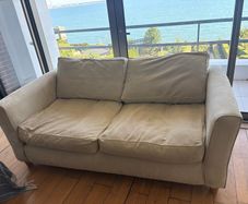 Couch Faux Suede