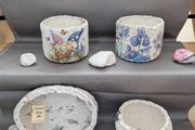 Handmade Newspaper Baskets Small