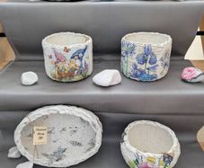 Handmade Newspaper Baskets Small