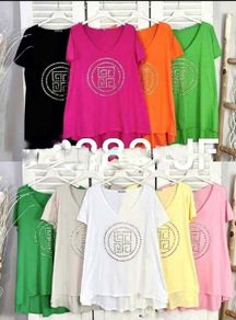 T-shirt with Greek pattern